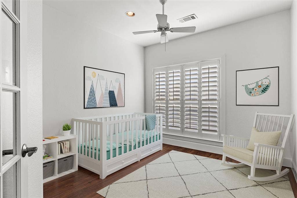 Third Level Bedroom virtually staged