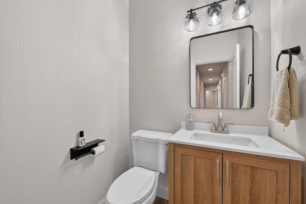 Half-Bath in hallway