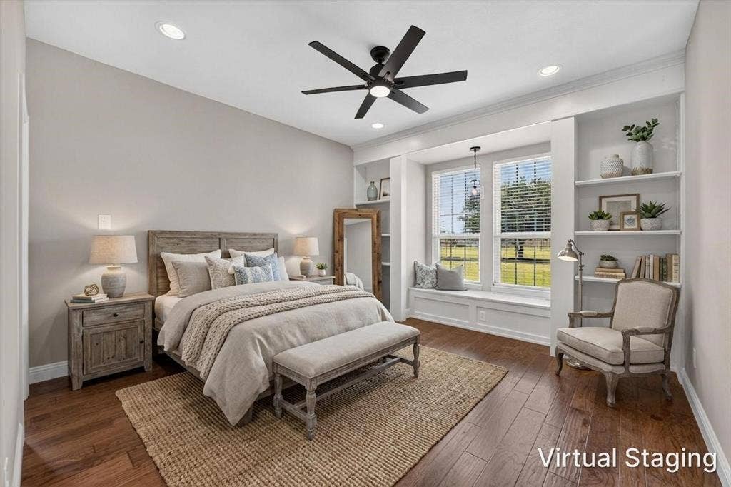 Storage in window seat