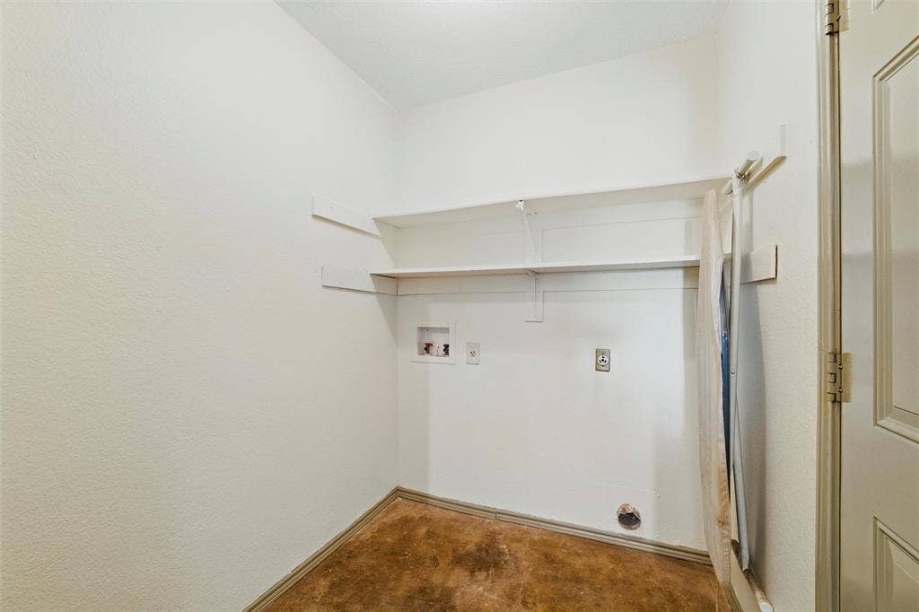 Laundry room featuring hookup for a washing machine