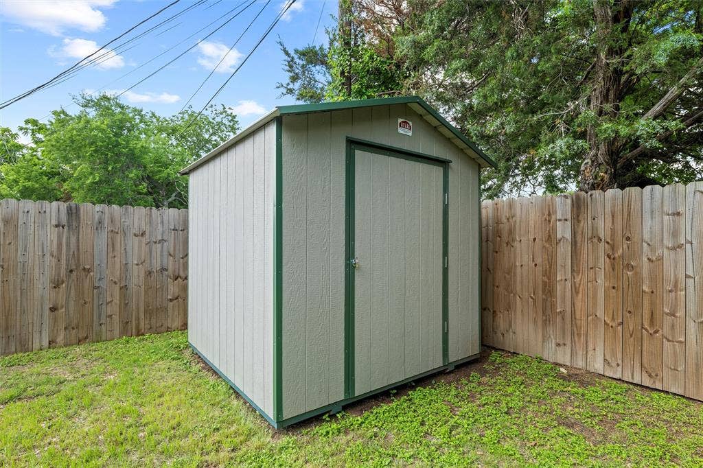 View of shed