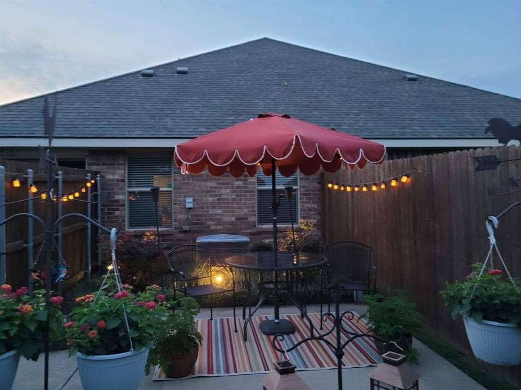 2121 Colby Lane, Wylie, TX 75098 Patio at night - downtime!