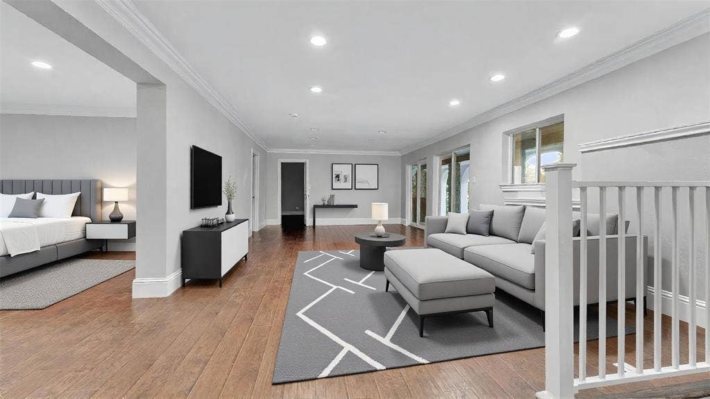3904 Tally Ho Drive, Irving, TX 75062 Bedroom Plus Living-Virtually Staged