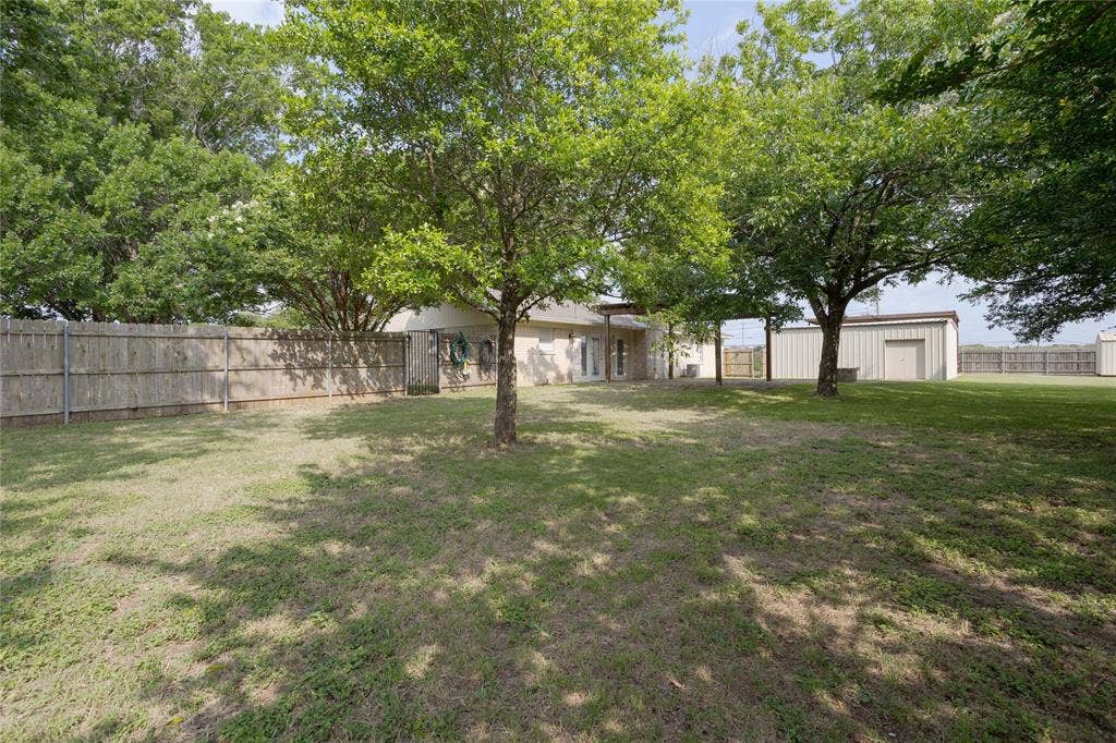 3999 Speegleville Road, Waco, TX 76712 Another view of the large backyard.