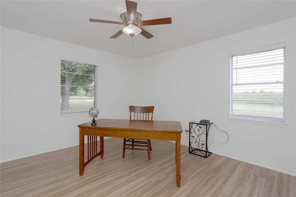3999 Speegleville Road, Waco, TX 76712 One of the secondary bedrooms, currently used as an office.