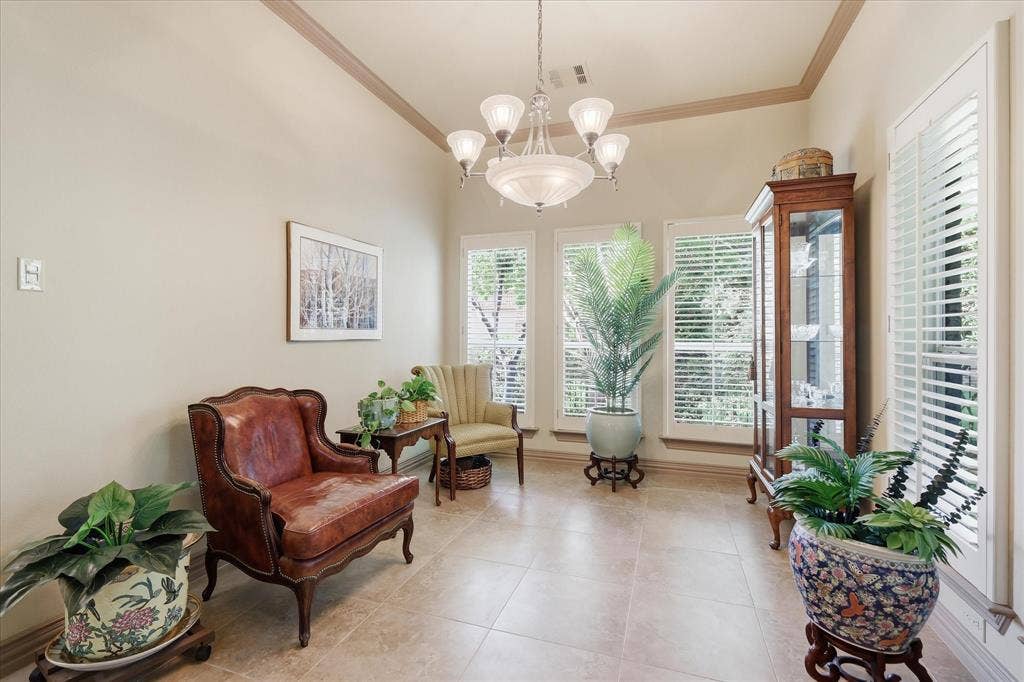 3403 W Hunter Bend Court, Mansfield, TX 76063 Breakfast Area Currently Used As A Sitting Area