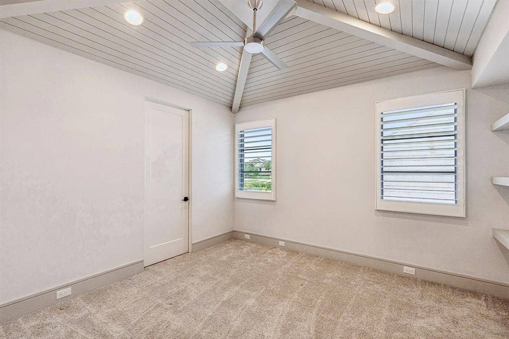 8605 Colina Terrace, Benbrook, TX 76126 Bedroom overlooking the pool - bedroom two
