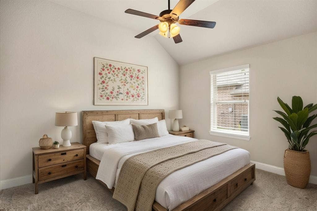 2038 Clive Drive, Granbury, TX 76048 Virtually Staged Bedroom