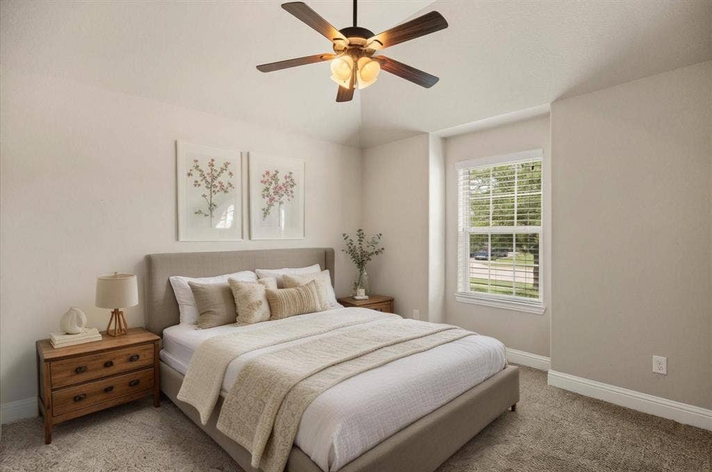 2038 Clive Drive, Granbury, TX 76048 Virtually Staged Bedroom