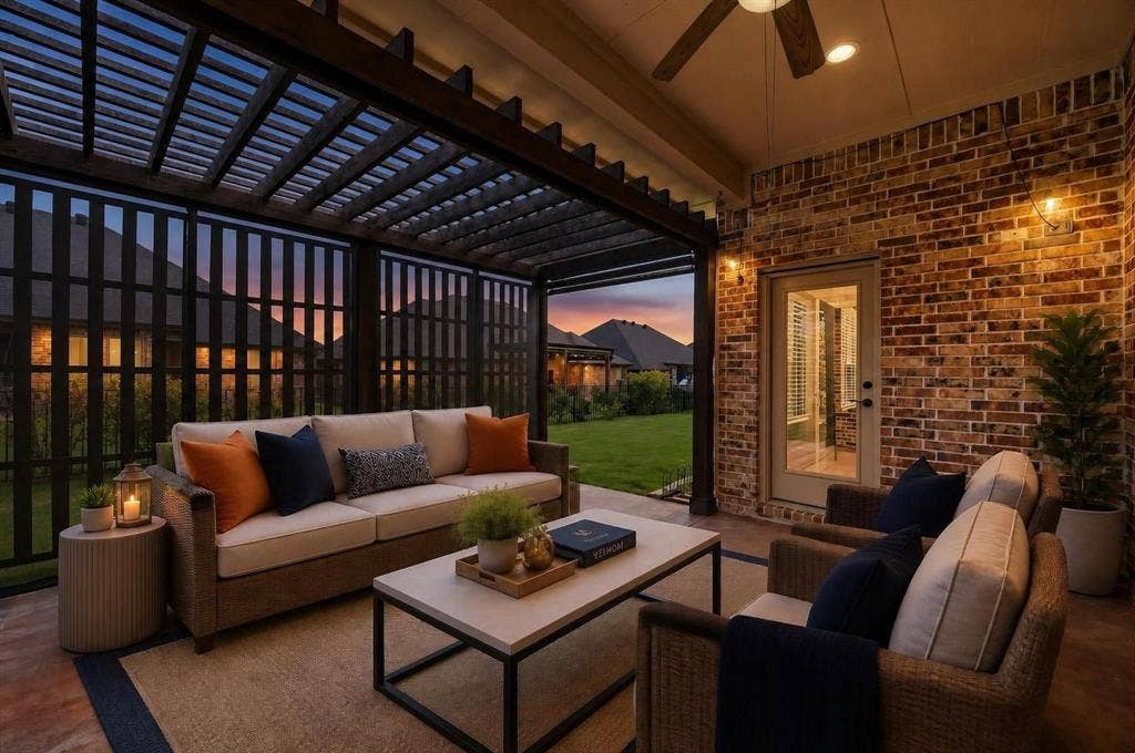 2038 Clive Drive, Granbury, TX 76048 Virtually Staged Patio