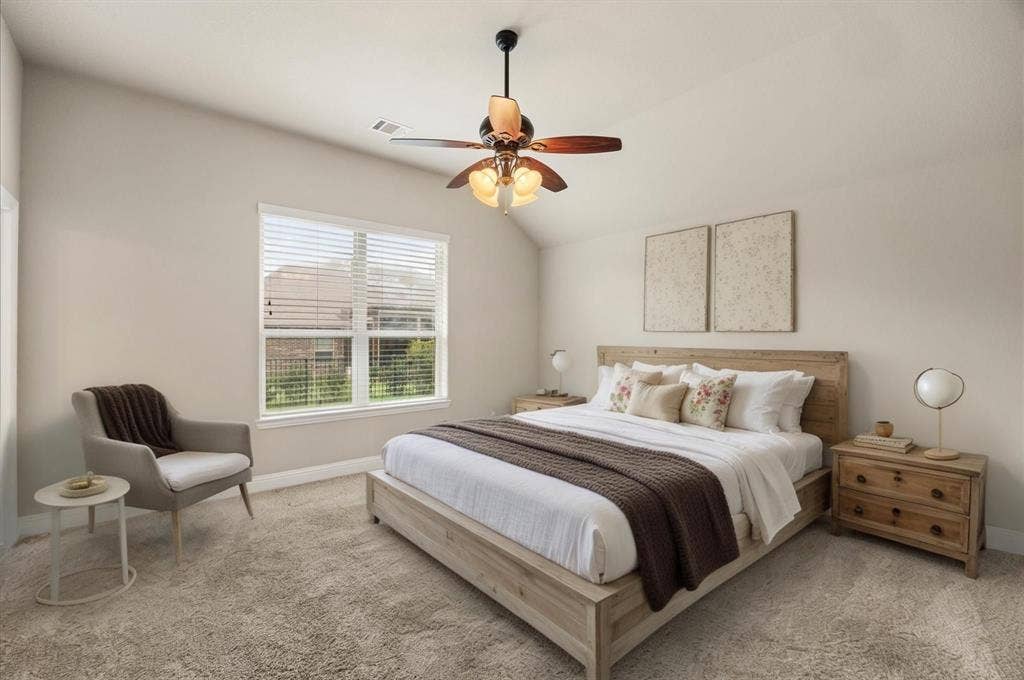 2038 Clive Drive, Granbury, TX 76048 Virtually Staged Bedroom