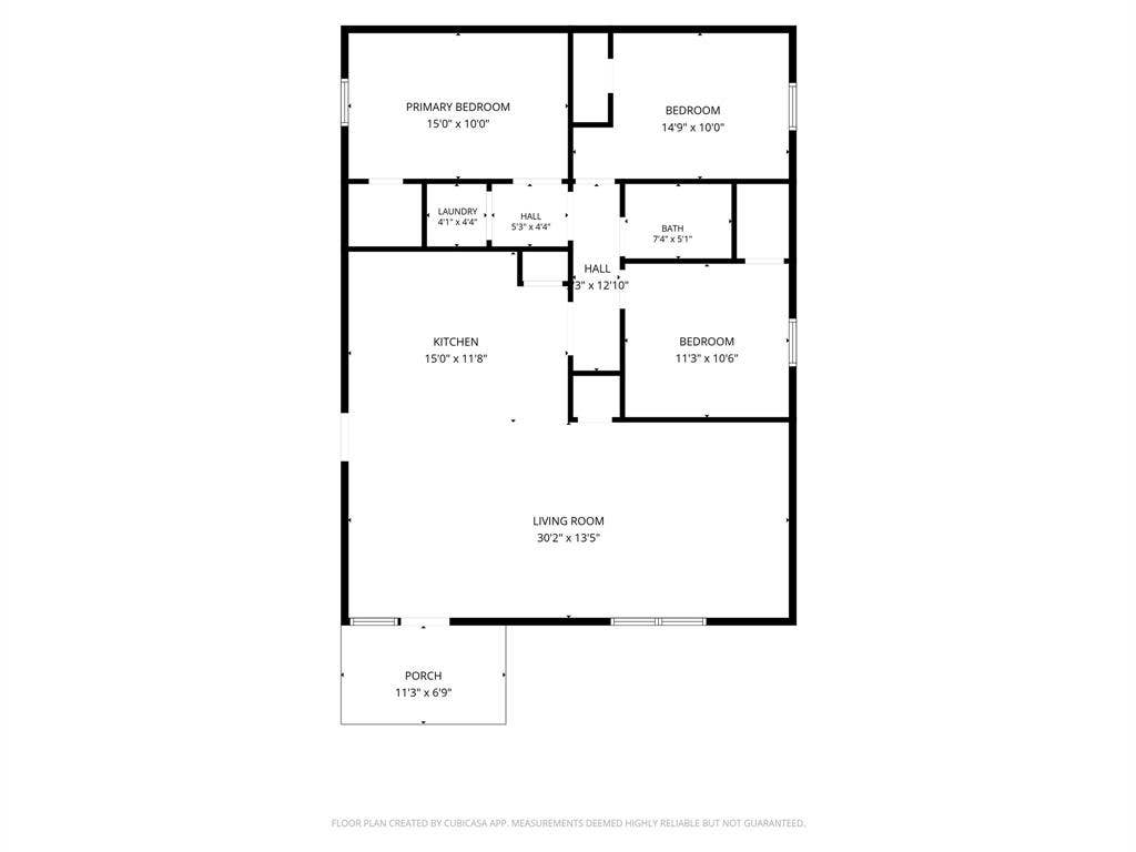 106 Mount Shasta Street, Dallas, TX 75211 Floor plan