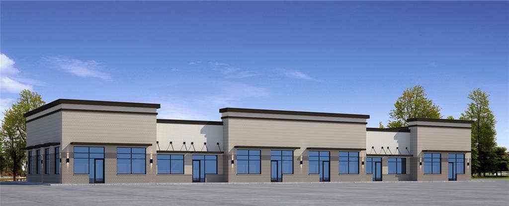Office/Retail Space Rendering