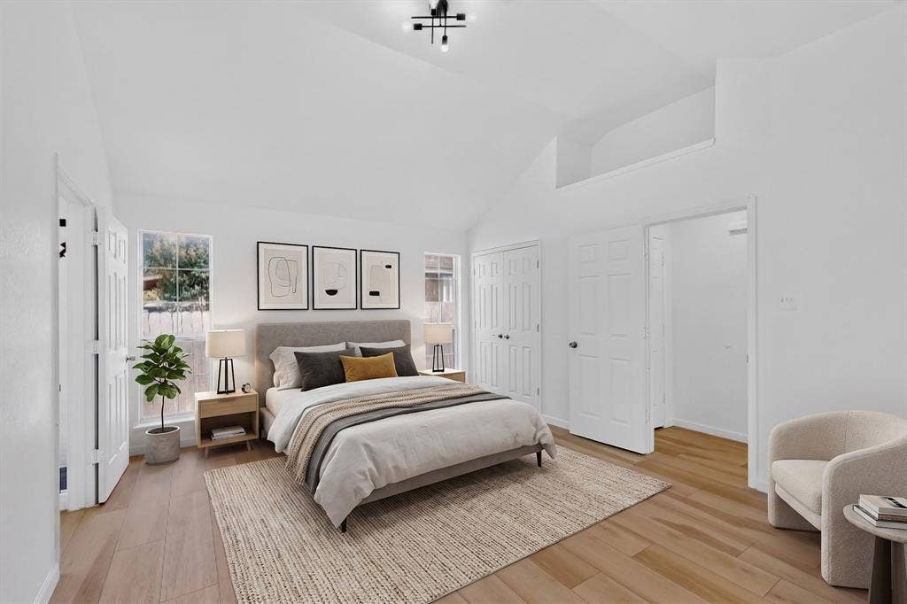 5203 Alta Vista Lane, Arlington, TX 76017 Staged Primary Bedroom