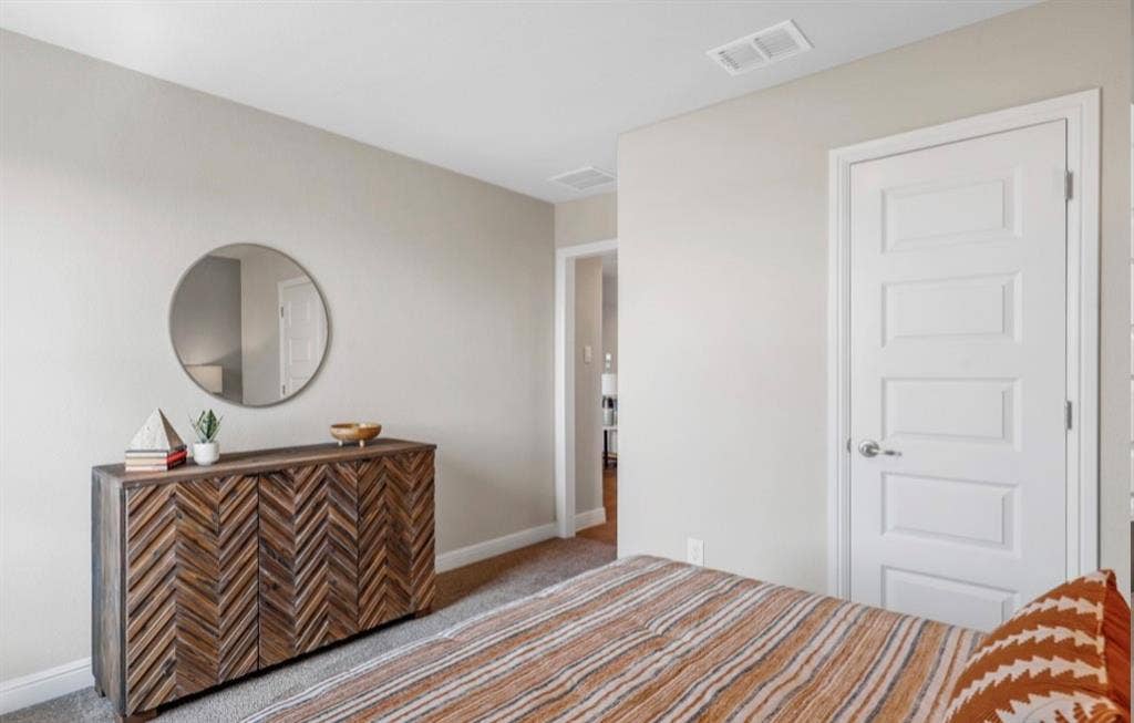 300 Libby Lane, Mansfield, TX 76063 Neutral wall tones complementing soft carpet flooring