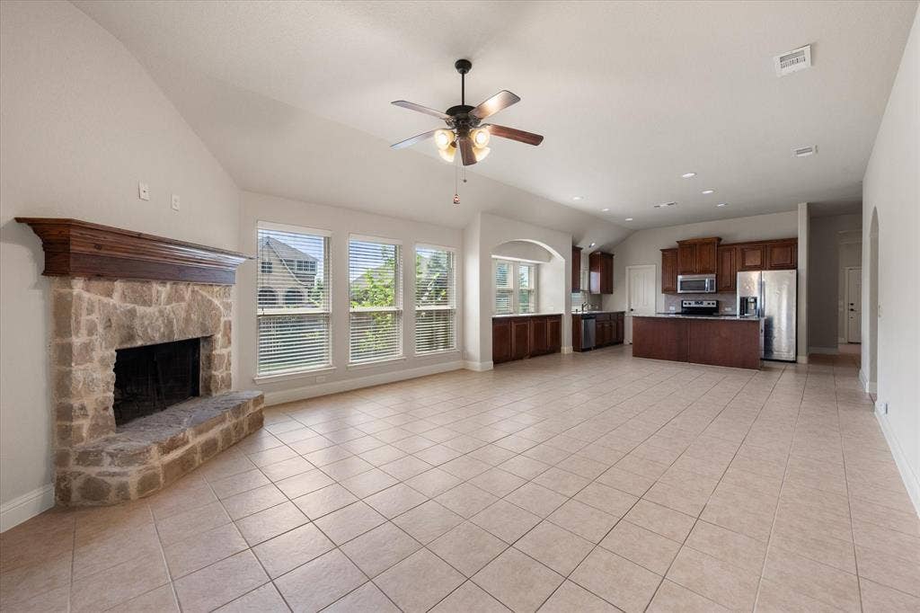 Spacious living area