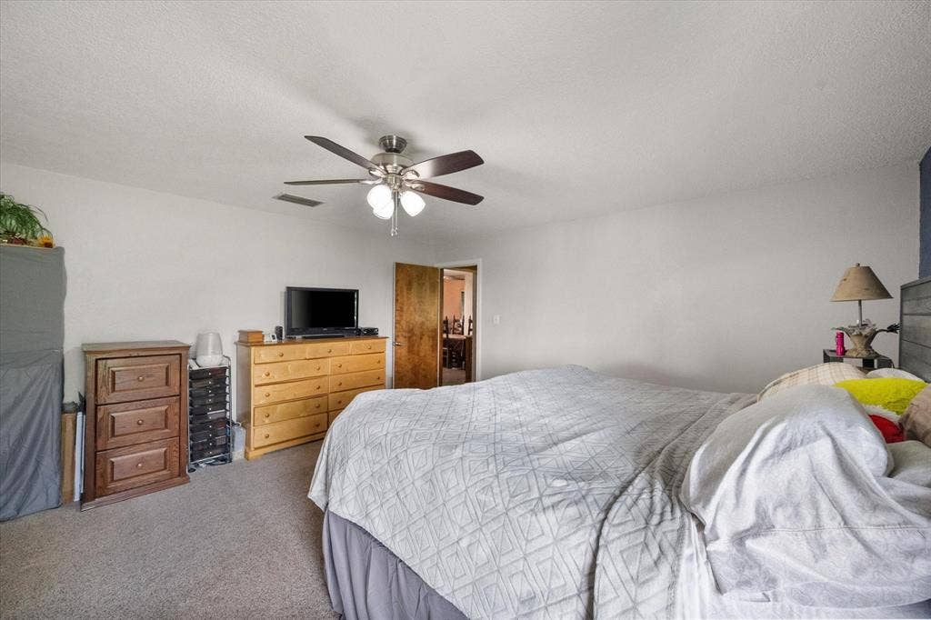 Another view of the master bedroom.
