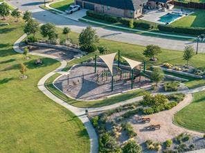 404 Travelers Terrace, Argyle, TX 76226 Meet your neighbors & watch the kids play at the 5T Ranch playground.