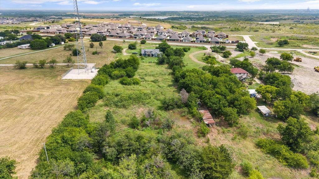 View from close to the back of the property... property goes a little further back still.
