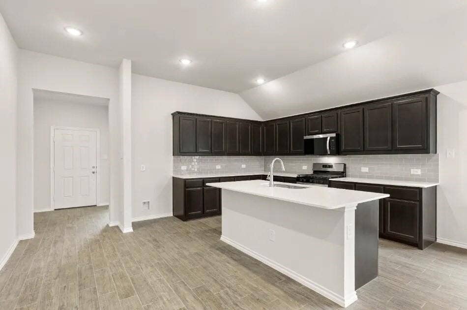 Fridge is included