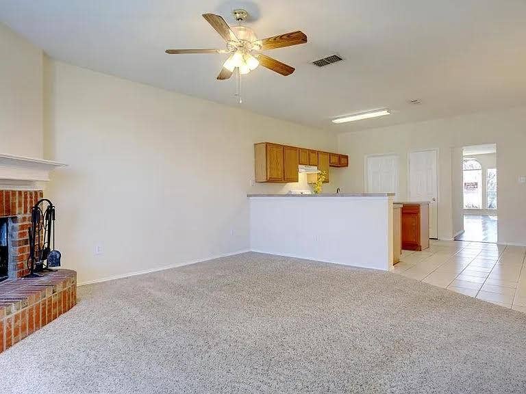 3621 Desert Mesa Road, Fort Worth, TX 76262 Living/Family Room off kitchen