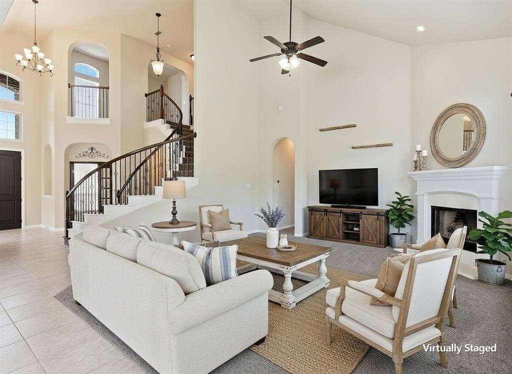 405 Double Creek Drive, Midlothian, TX 76065 Virtually Staged