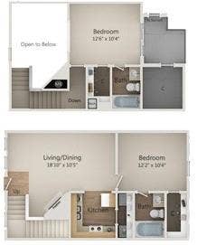 2809 W W William Cannon Drive, #E306, Austin, TX 78745 Up To 8 Weeks Free! Newly renovated units available!