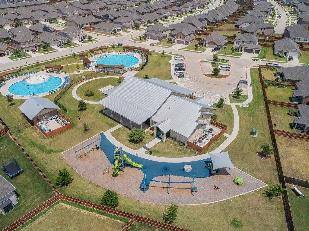 2120 Draco Drive, Haslet, TX 76052 Community Pools, main building, and playground
