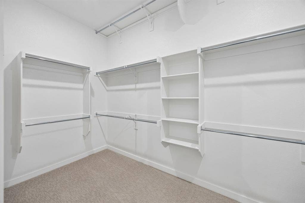 4617 Starlight Drive, McKinney, TX 75071 Primary Walk-In Closet in the Picasso II home plan by Trophy Signature Homes – REPRESENTATIVE PHO