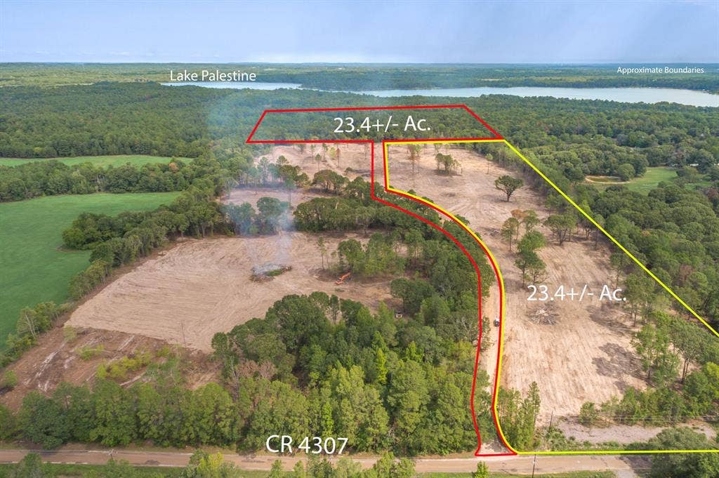 Tract 2 - TBD County Road 4307 Road, Larue, TX 75770 Tract 2 in Yellow