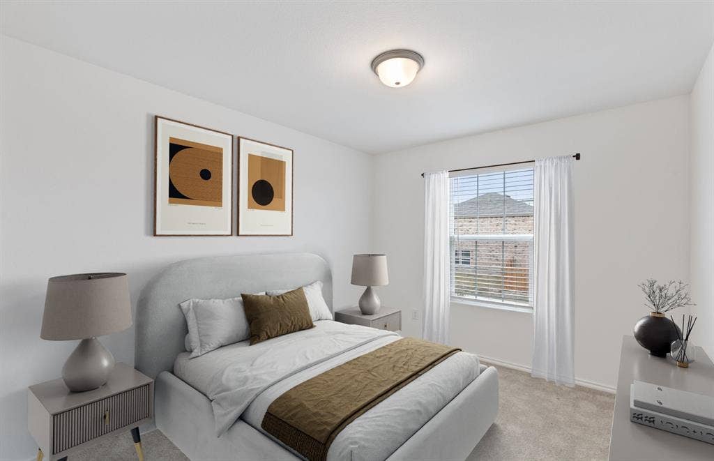 2463 Arbutus Drive, Forney, TX 75126 *Virtual Representation - Spacious secondary bedroom