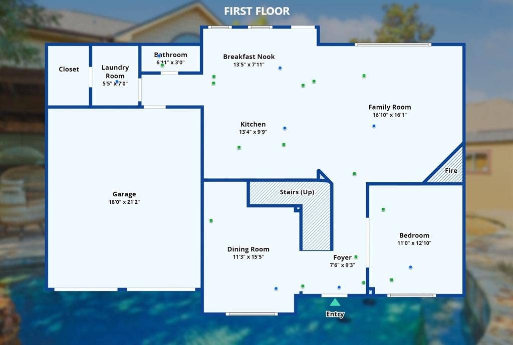 1088 Pondview Drive, Cedar Hill, TX 75104 View of layout