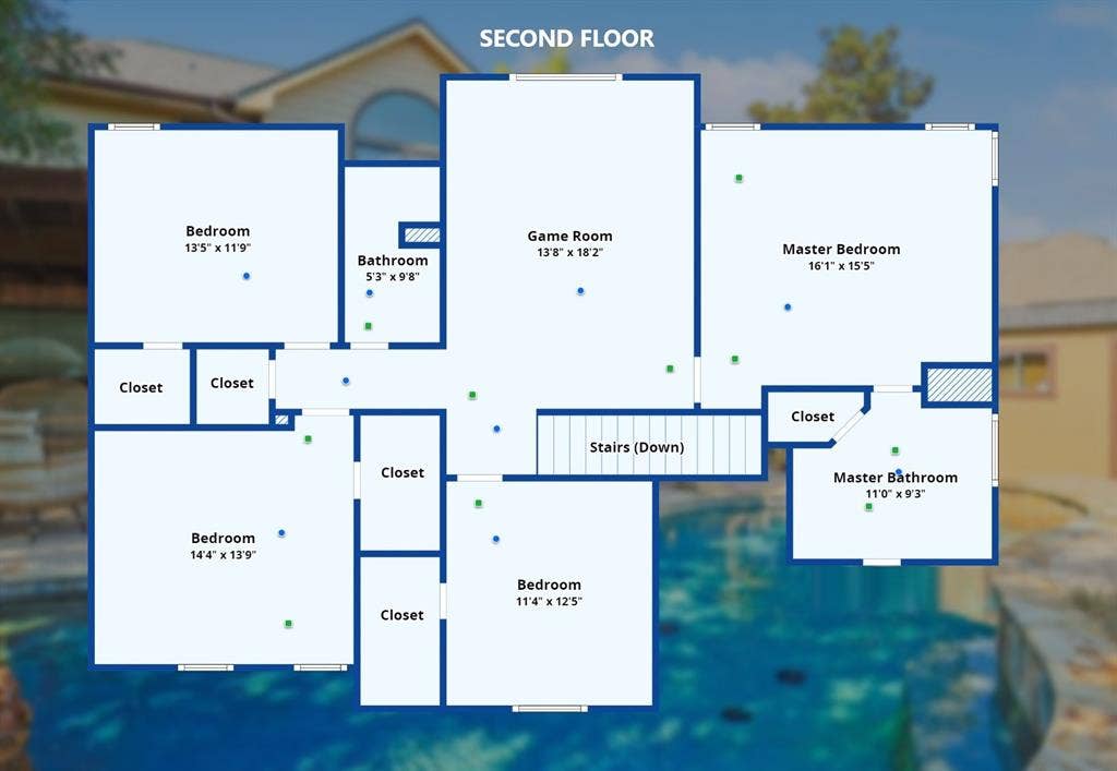 1088 Pondview Drive, Cedar Hill, TX 75104 Floor plan