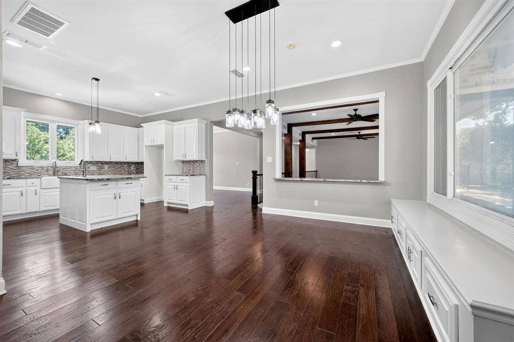 1201 Robbins Road, Athens, TX 75751 Breakfast Nook with view of kitchen