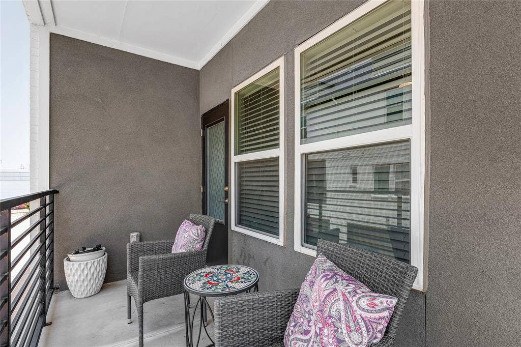 3349 Norris Street, Plano, TX 75074 Covered Balcony
