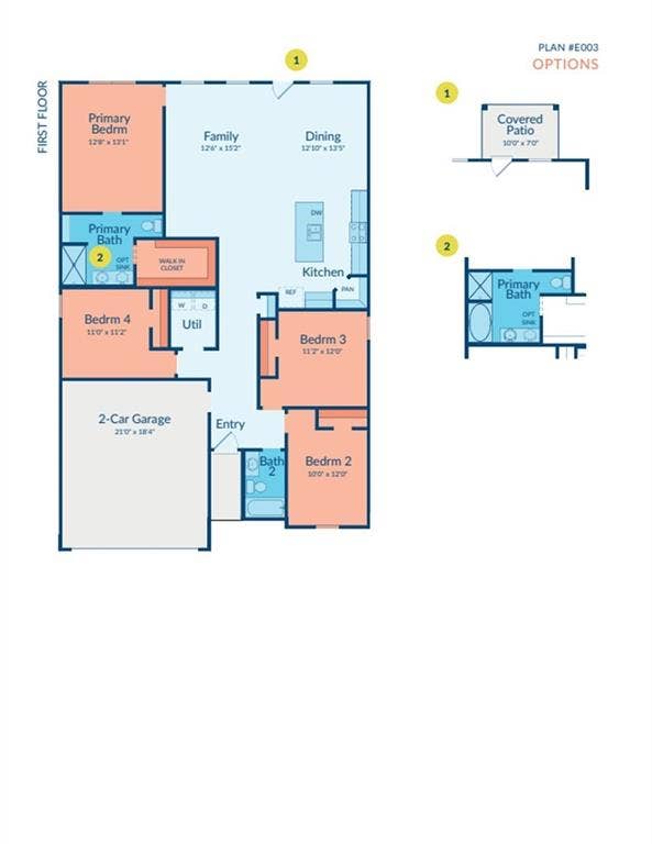 3711 Brewster, Royse City, TX 75189 MLS Prelude Floorplan