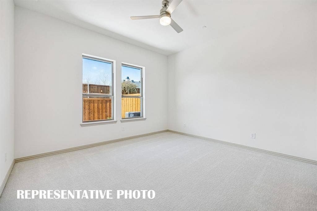3563 Pierce Lane, Grand Prairie, TX 75052 This main level owner's suite really is a dream come true! REPRESENTATIVE PHOTO