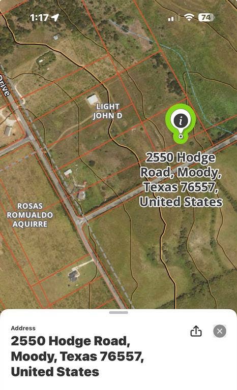 2550 Hodge Road, #Lot 3, Moody, TX 76557