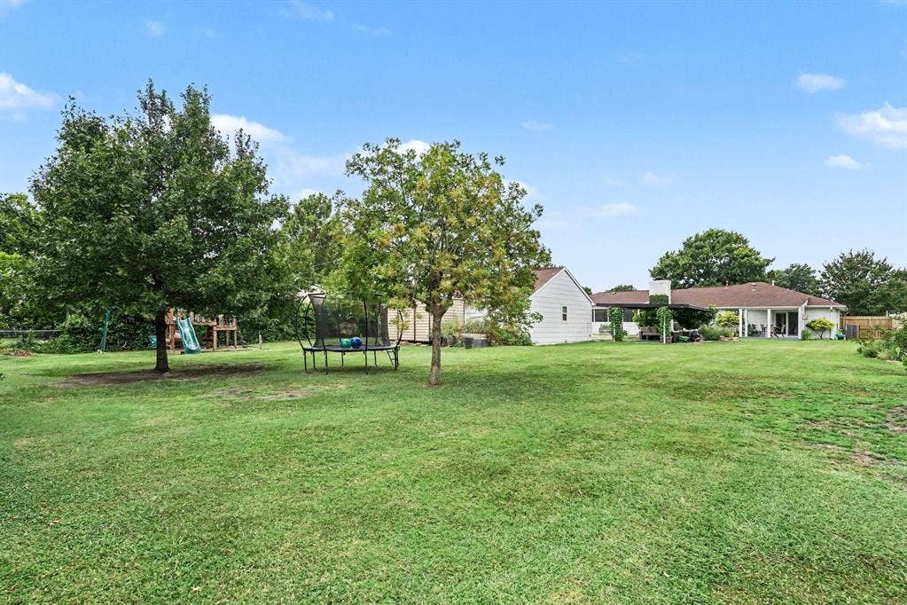 708 Summer Place, Murphy, TX 75094 View from the back of the lot