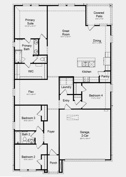 2543 Pine Island Court, Crandall, TX 75114 Additional Highlights Include: GE refrigerator, GE top load washer and dryer, gas drop at patio, and whole house blinds.