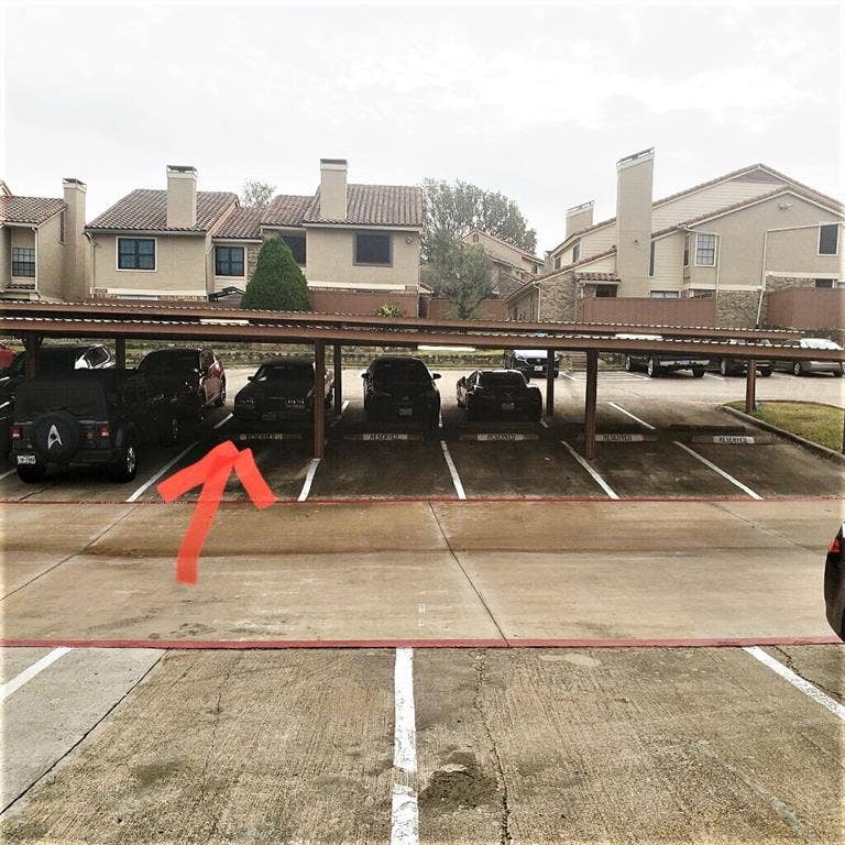Reserved Parking Space