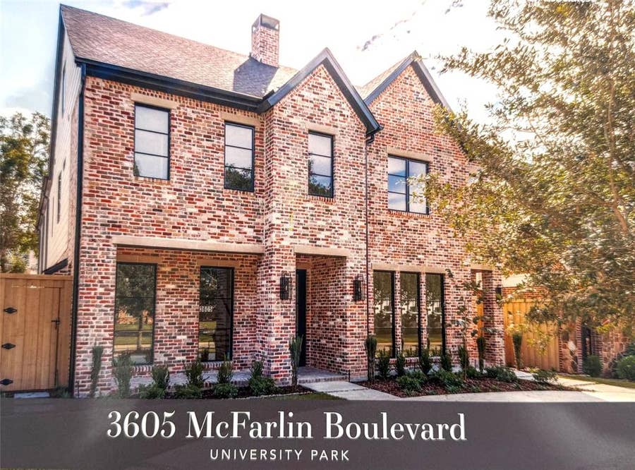 Property photo for 3605 McFARLIN Boulevard, University Park, TX