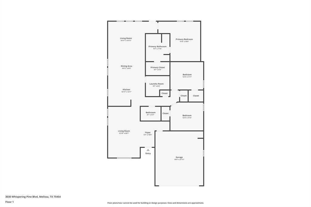 3030 Whispering Pine Boulevard, Melissa, TX 75454
