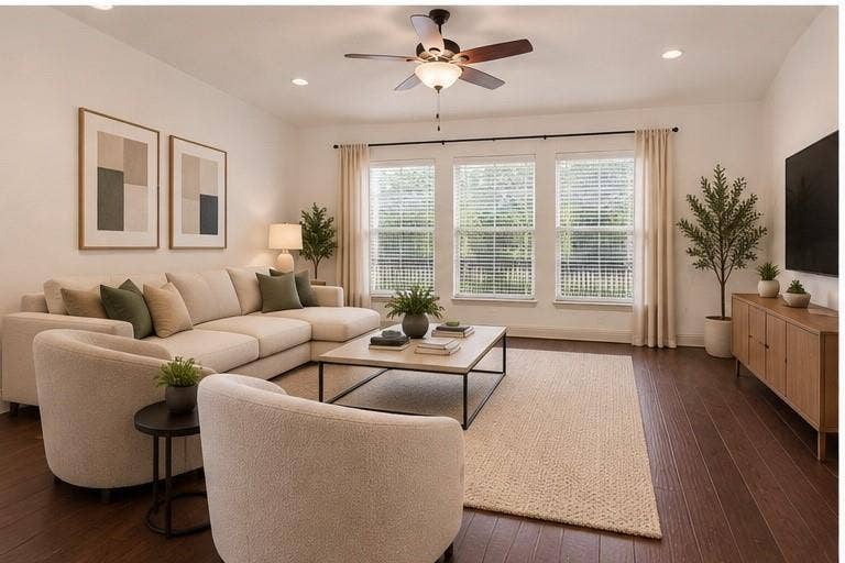 Virtual staging