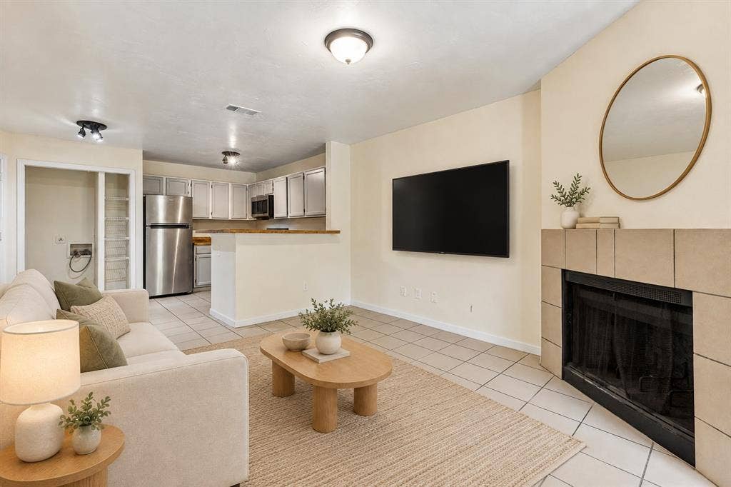 6108 Abrams Road, #610, Dallas, TX 75231 Virtually Staged