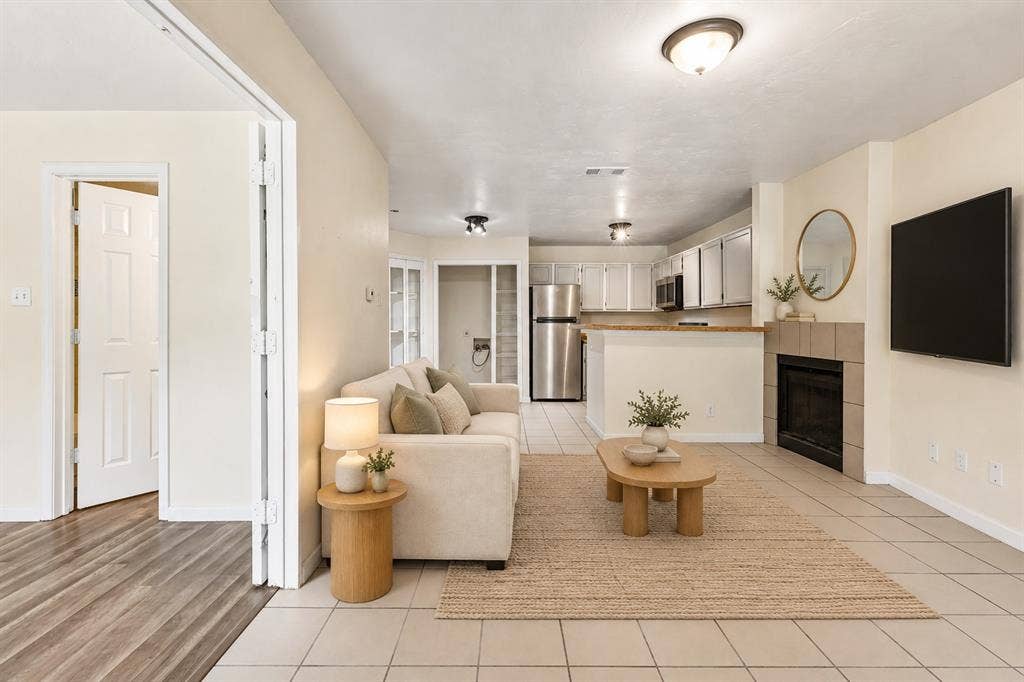 6108 Abrams Road, #610, Dallas, TX 75231 Virtually Staged