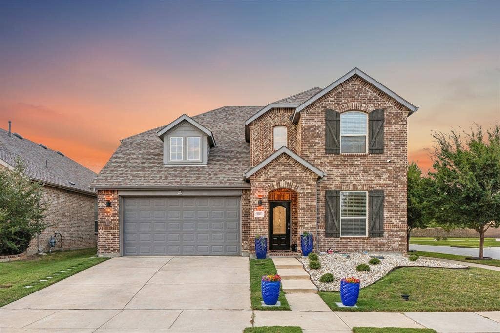 Nicely sized Corner Lot with privacy trees and low maintenance yard.
