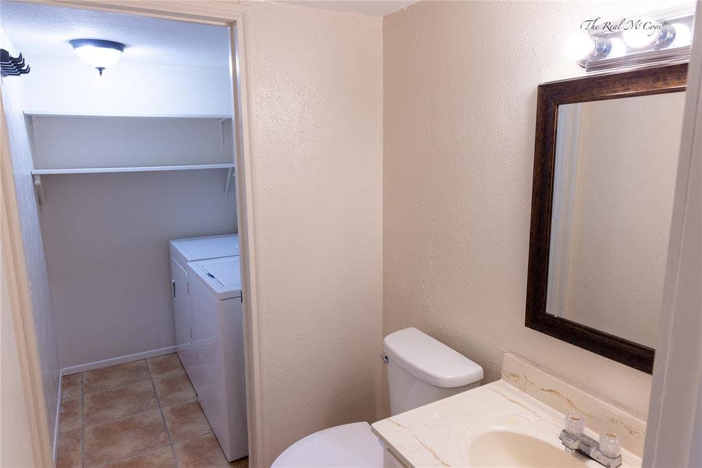 3101 Raintree Drive, Plano, TX 75074 Bathroom and Utility, all in one.