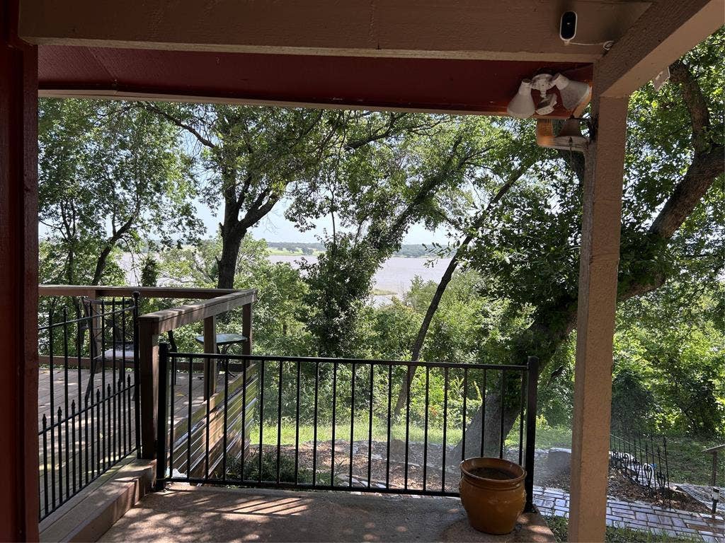 2546 Rockcliff Court, Granbury, TX 76048 view of the lake from front porch