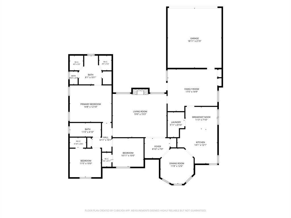 642 Eagle Drive, Coppell, TX 75019 Floorplan. Buyer and buyer's agent should verify all room measurements.